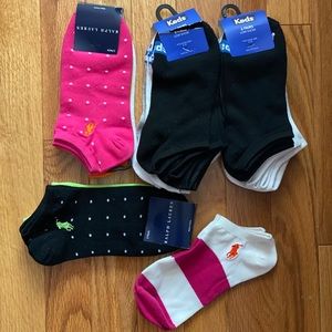 Polos and Keds socks